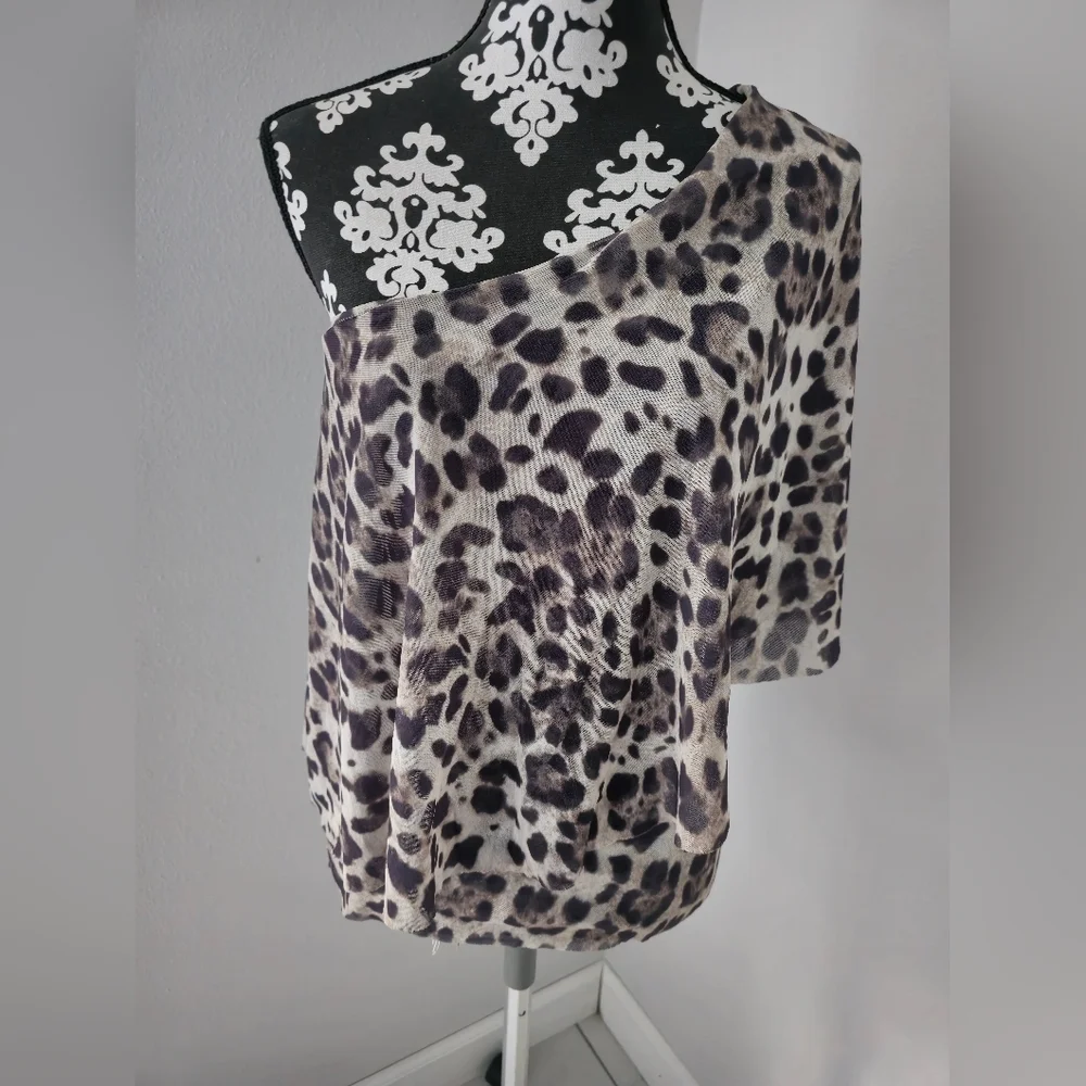 Cache one Shoulder top animal print size S - Picture 5 of 8